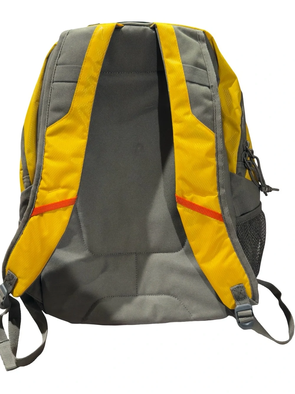 Outdoor Products Yellow Men's Backpack with Gray and Orange Accents